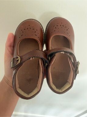 Stride Rite Toddler Brown Mary Jane Shoes